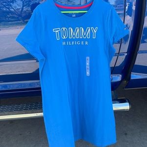 Blue and Gold Tommy hilfiger Dress
